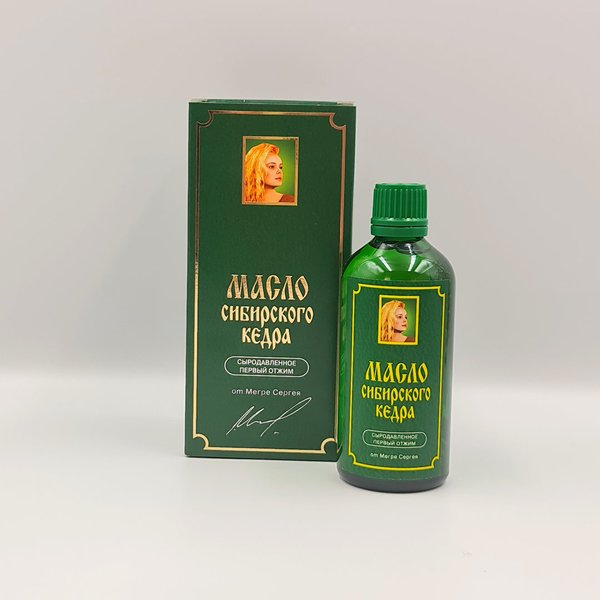 Sibirisches Zedernussöl 100 ml "MEGRE" (frisches Öl)