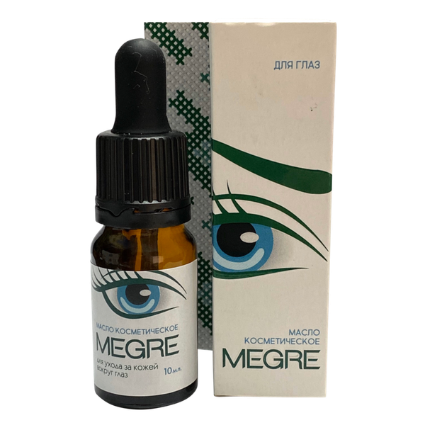 Kosmetisches Zedernnussöl „MEGRE“ für die Hautpflege der Augenpartie 10 ml