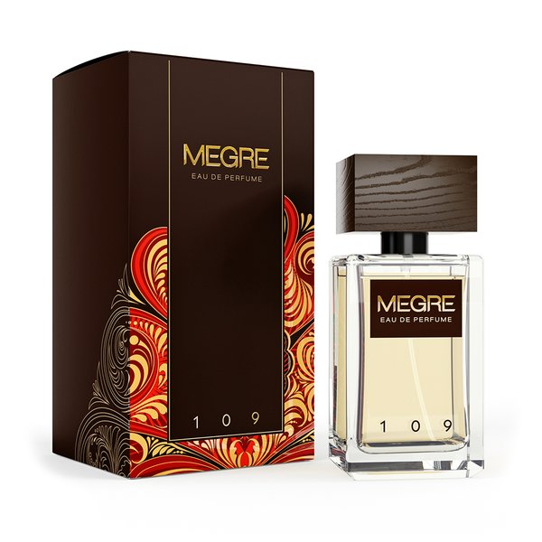 Zedernparfum / Eau de Parfum MEGRE „109“, 50 ml.